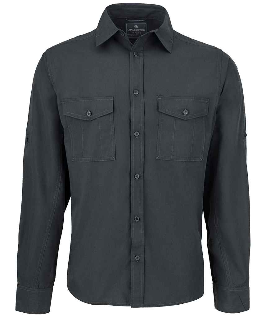 FLX Stretch Urban/Commuter Button Up Shirt Activewear Zip Pocket Merino  Blend XL