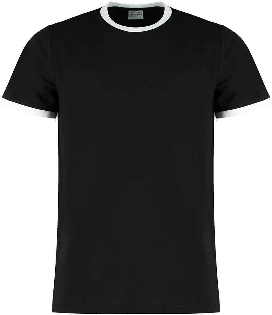 Kustom Kit Fashion Fit Ringer T-Shirt