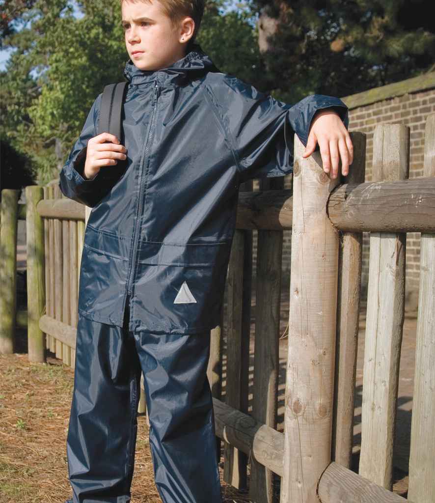 Result Kids Waterproof Jacket/Trouser Suit in Carry Bag - PenCarrie