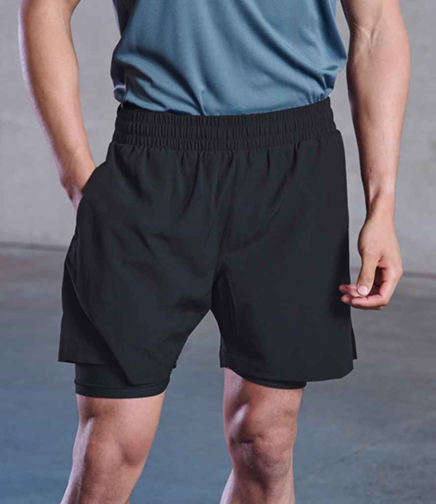 Layered Sports Shorts