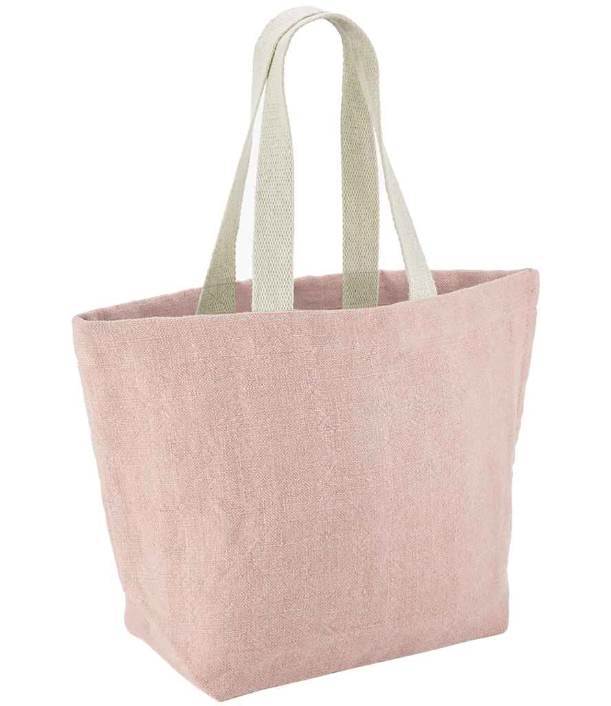 Westford Mill Brushed Cotton Canvas Nautical BLUE PINK GREY or BEIGE Beach  Bag