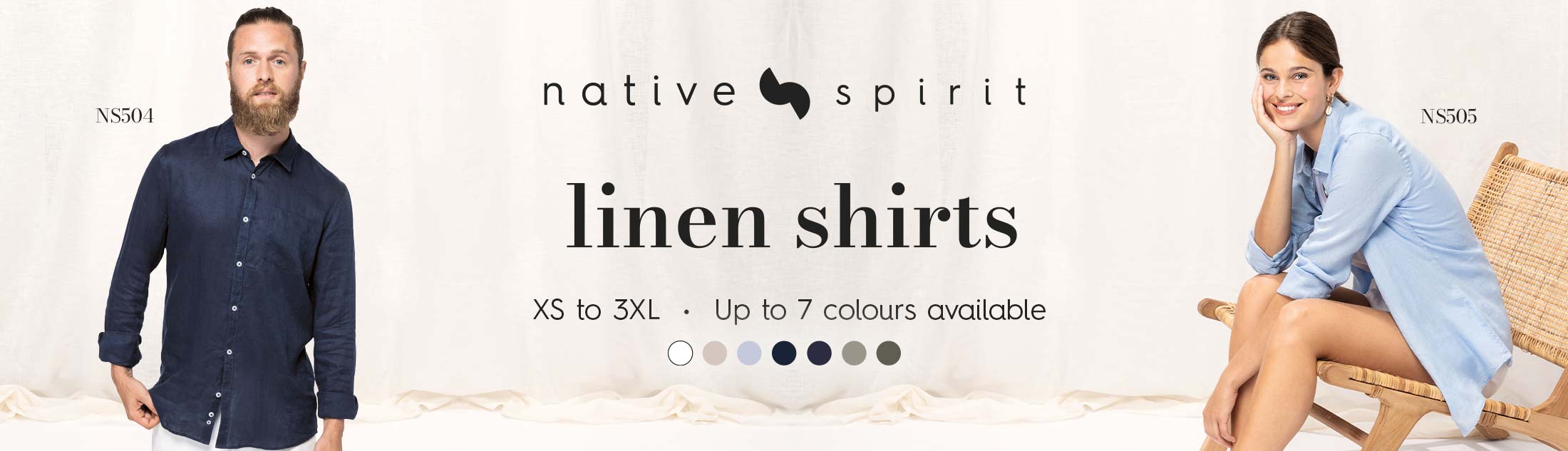 Native Spirit linen shirts
