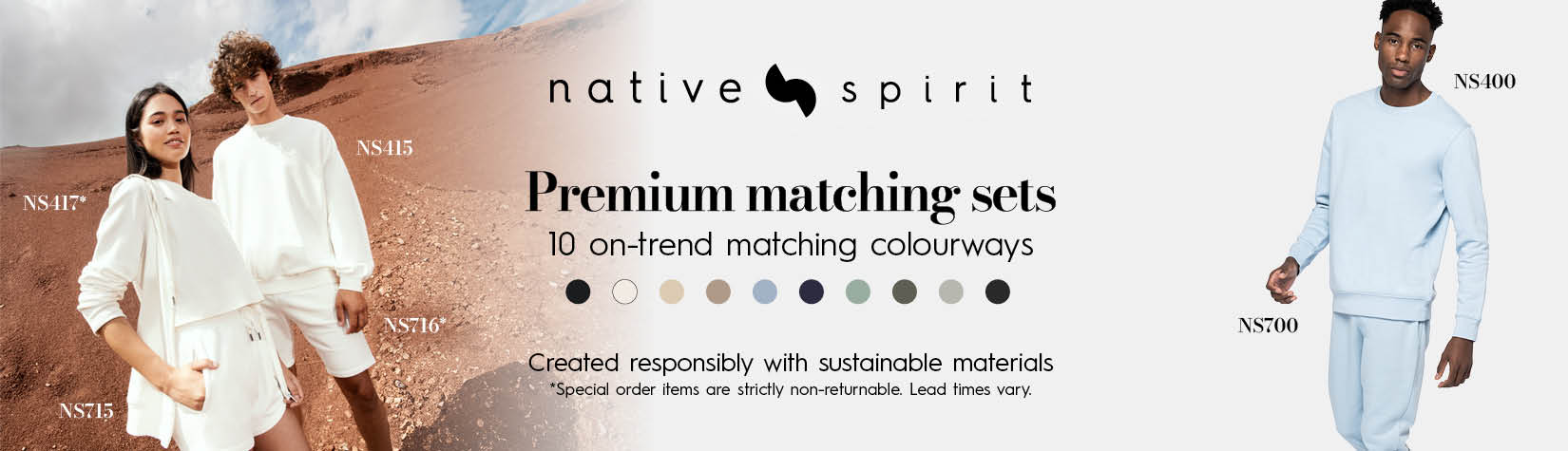 Native Spirit matching sets